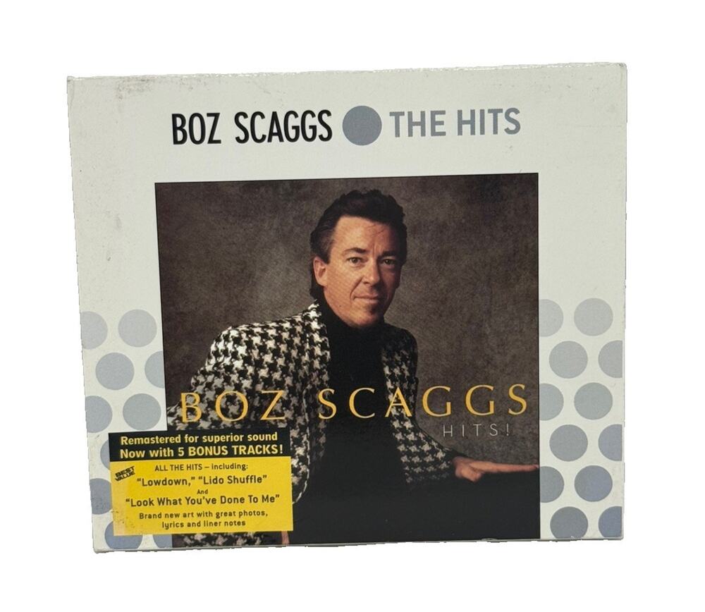 Boz Scaggs - The Hits Remastered CD 2000 Sony Music Rock Bonus Tracks Rock